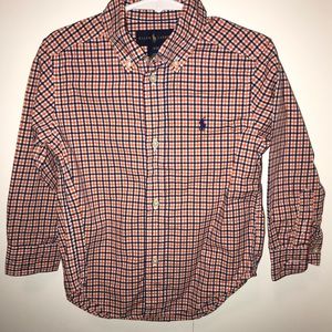 Boys Ralph Lauren Long Sleeve Poplin Button Down